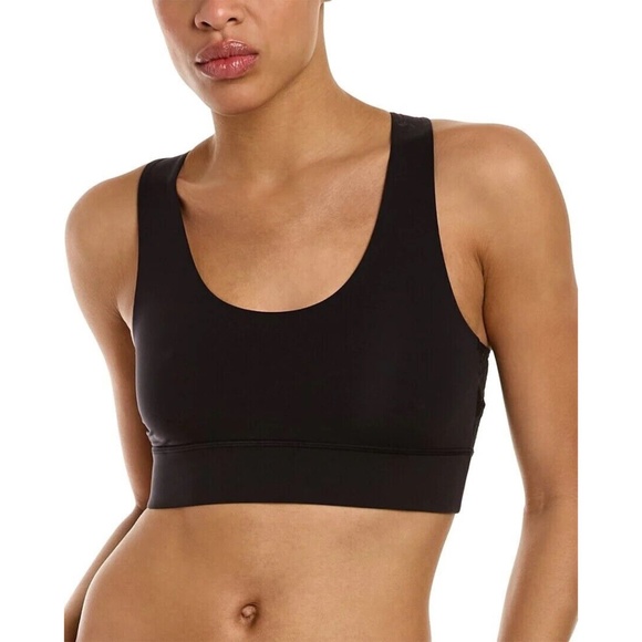 Natori Other - NWT New Natori Black Bliss Femme Lace Racerback Bralette Bra Size Small